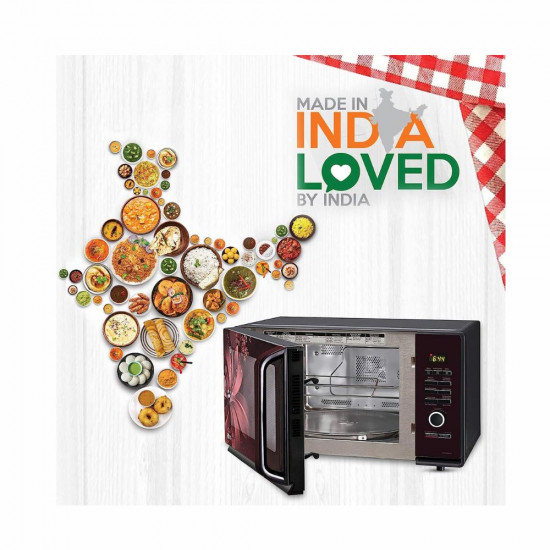 LG 32 L Convection Microwave Oven MC3286BRUM