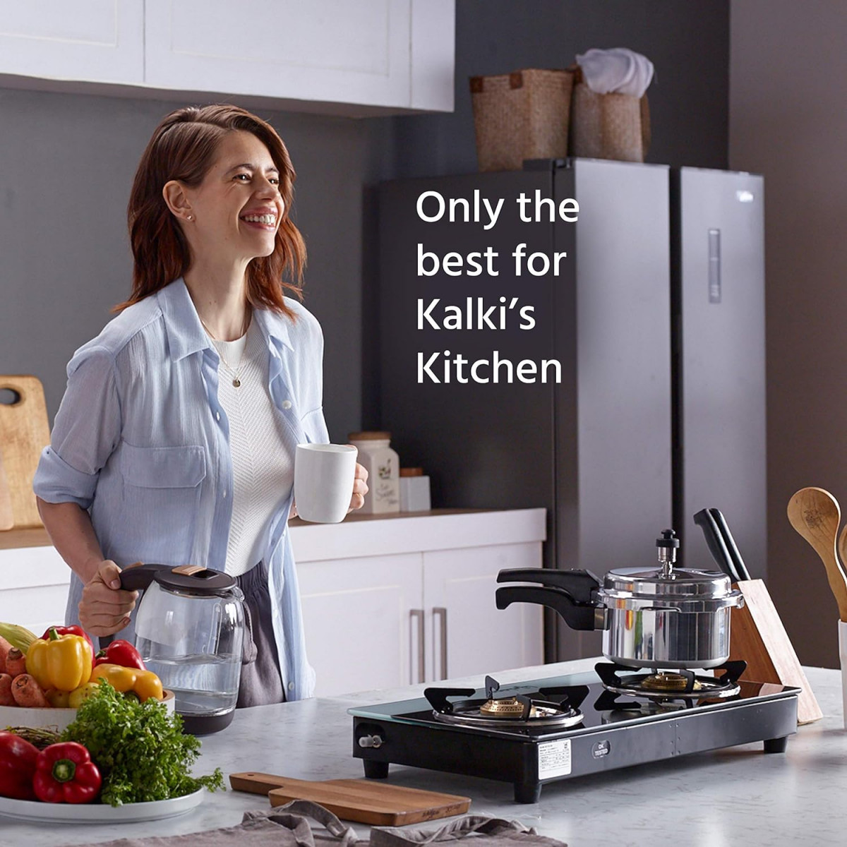 Lifelong Glass Top 2 Burner Gas Stove Premium Design Brass Burner Toughened Glass High Thermal EfficiancyManual Black and White LLGS211 ISI Certified