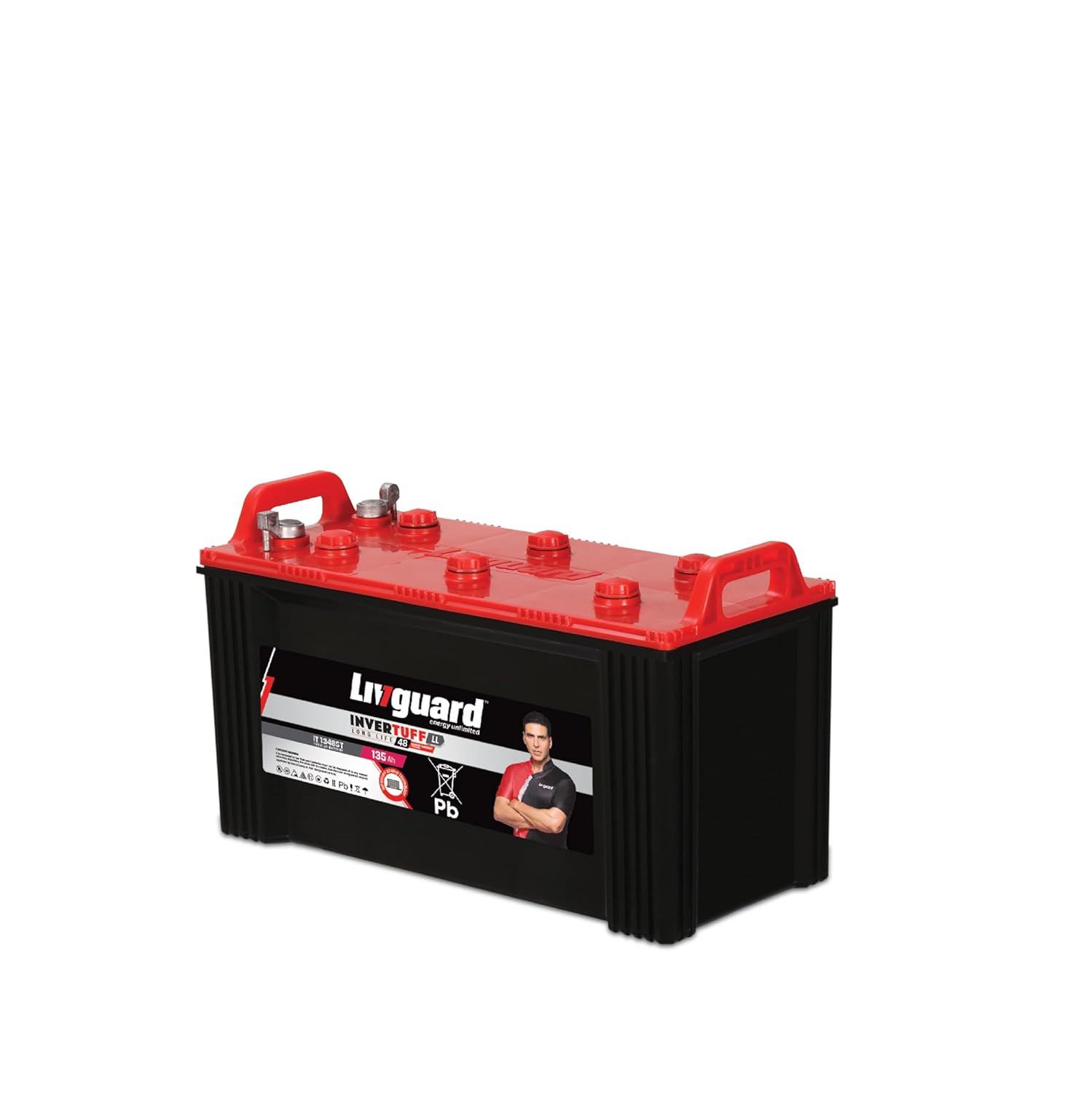 Livguard IT 1348ST Short Tubular Inverter Battery 135 Ah 48 Months Warranty Reliable Backup for Home Office and Shop
