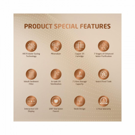 Livpure Bolt Copper with 80 Water Savings