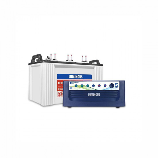 Luminous Inverter Battery Combo Eco Volt Neo 850 Pure Sine Wave 700VA 12V Inverter
