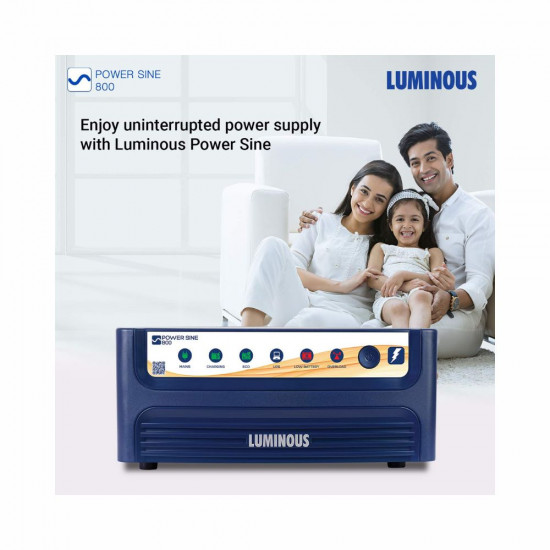 Luminous Power Sine 800 Pure Sine wave 700VA 12 Volt Inverter for Home