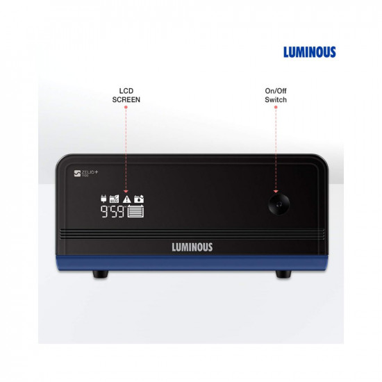 Luminous Zelio 1100 Pure Sinewave 900VA12V Inverter for Home Office and Shop