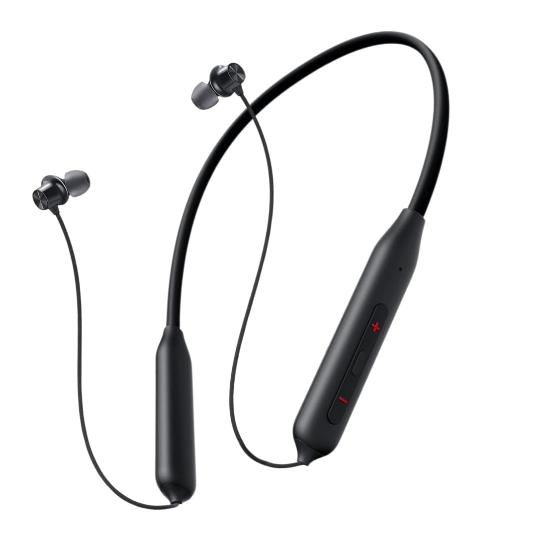 MAK Beatify Series Bluetooth Earphones for Musical Experience Magnetic OnOff 28 Hours Playtime HD Calls Smart Voice Assistant Type-C Fast Charge Deep Bass BT V 51 Neckband Earphones Black