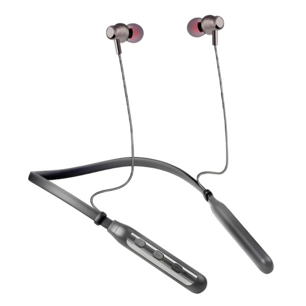 Image of MAK TuneRider Series Bluetooth Earphones for Musical Experience, 48 Hours Playtime, HD Calls, Voice Assistant, Type-C Fast Charge, Deep Bass, BT V 5.3 Neckband Earphones (Black)