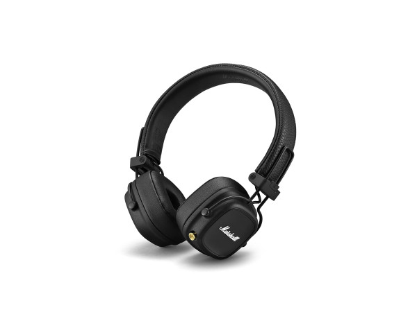 Image of Marshall Major IV Wireless Bluetooth On Ear Headphone with Mic (Black)