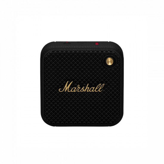Marshall Willen Portable Bluetooth Speaker Black Brass