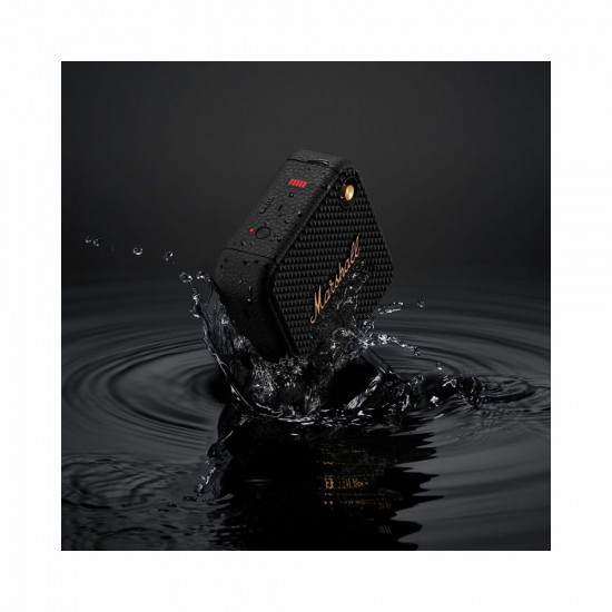 Marshall Willen Portable Bluetooth Speaker Black Brass