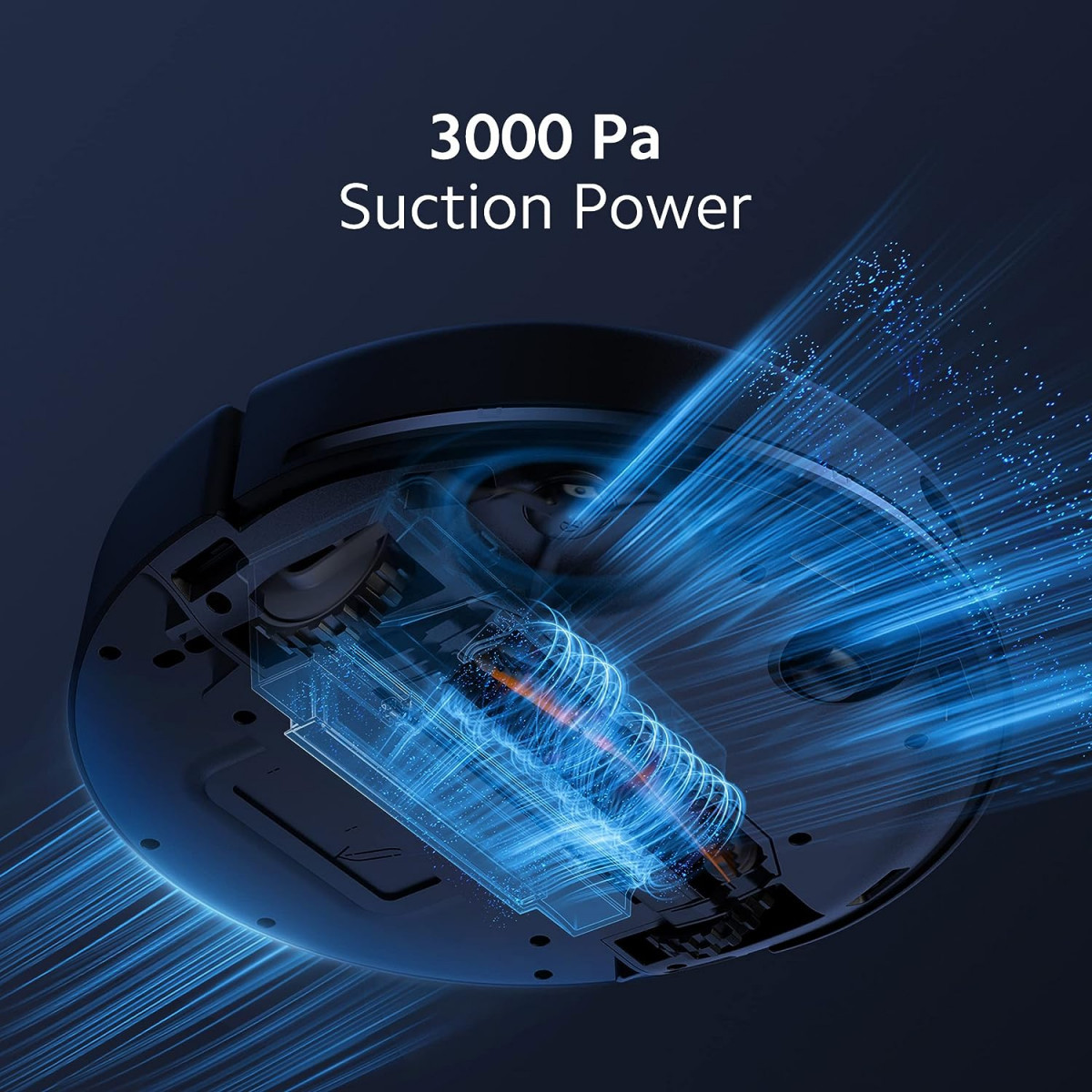 MI Xiaomi Robot Vacuum Cleaner 2Pro 5200 Mah Best Suited for Premium 34 BhksProfessional Mopping 20Highest Runtime of 45 HrsStrong SuctionNext Gen Laser NavigationAlexaGa EnabledBlack