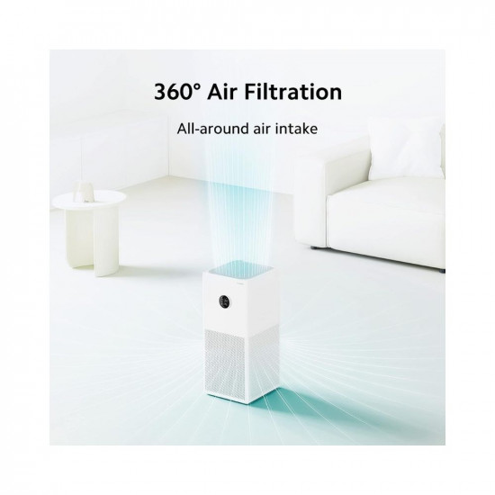 MI Xiaomi Smart Air Purifier 4 Lite High Efficiency Filter Removes 9997 Airpollutants Bacteria Viruses Odor Large Coverage Area Up To 462 Sq Ft App Wi-Fi Voice Control-AlexaGa