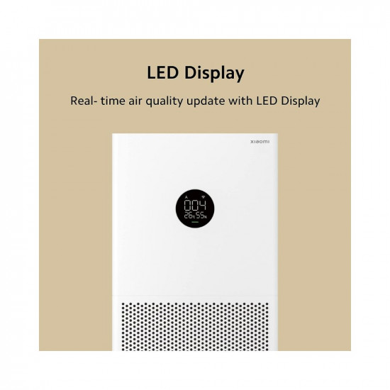 MI Xiaomi Smart Air Purifier 4 Lite High Efficiency Filter Removes 9997 Airpollutants Bacteria Viruses Odor Large Coverage Area Up To 462 Sq Ft App Wi-Fi Voice Control-AlexaGa