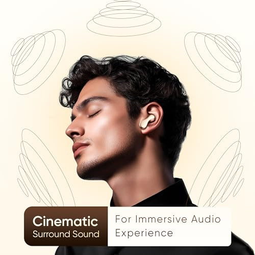 Mivi SuperPods Immersio Flagship Launch in Ear Ear Buds Wireless Dolby Audio 3D Soundstage 60H Playtime AI ENC Bluetooth TWS BT v54 Earbuds