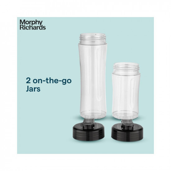 Morphy Richards Blendexpert 400 W Powerful Copper Motor 25000 Rpm 2 Smoothie Jars With Flip Lid Top Stainless Steel Body Rose Gold 400 Watt