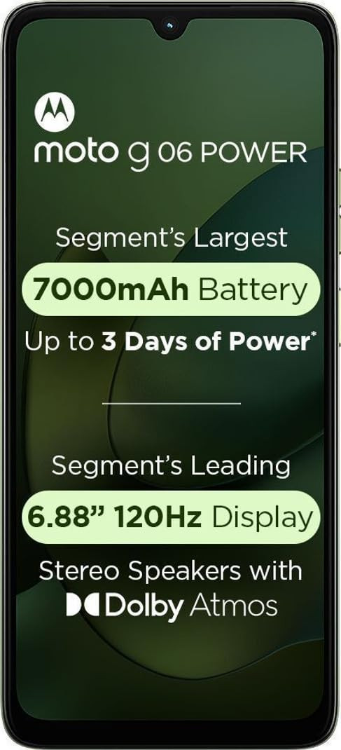 Moto g06 Power Pantone Tendril 64 GB 4 GB RAM