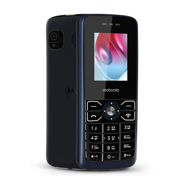Image of Motorola All-New A50 Dual Sim keypad Phone (with Voice Feature) | 1750 mAh Powerful Battery | 2 Years Replacement Warrenty| Rear Camera (Dark Blue)