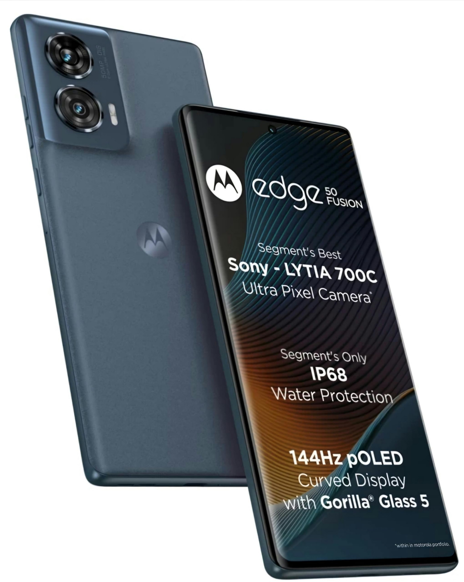 Motorola Edge 50 Fusion 5G Forest Blue 12GB RAM 256GB Storage
