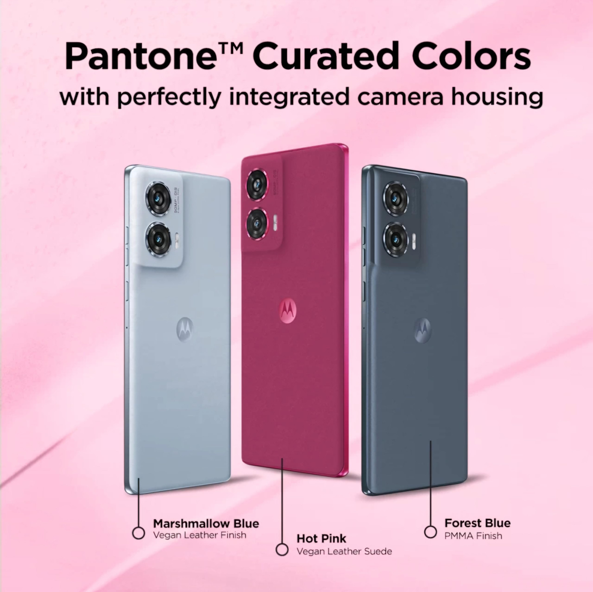 Motorola Edge 50 Fusion 5G Hot Pink 8GB RAM 128GB Storage