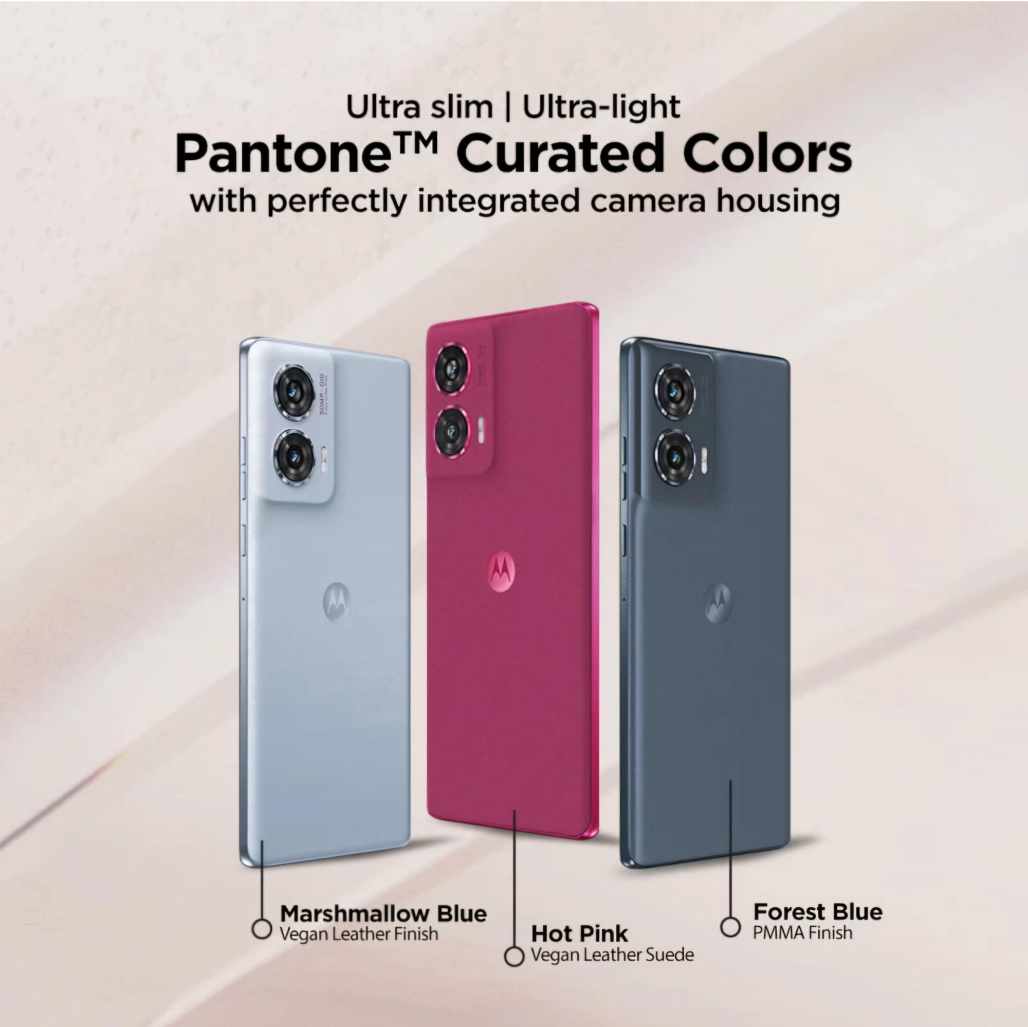 Motorola Edge 50 Fusion 5G Marshmallow Blue 8GB RAM 128GB Storage