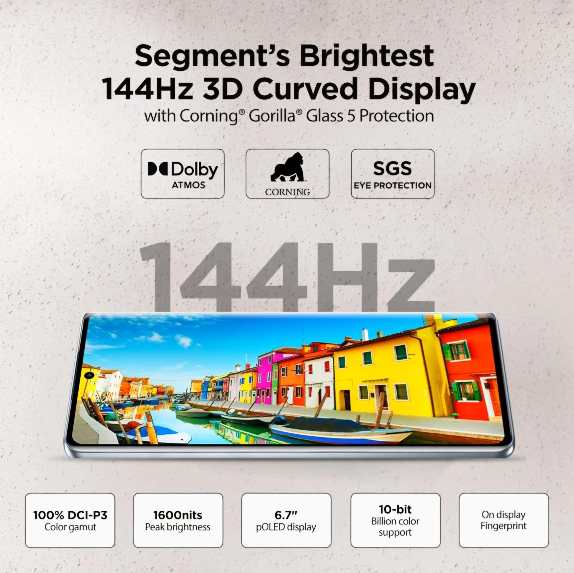 Motorola Edge 50 Fusion 5G Marshmallow Blue 8GB RAM 128GB Storage