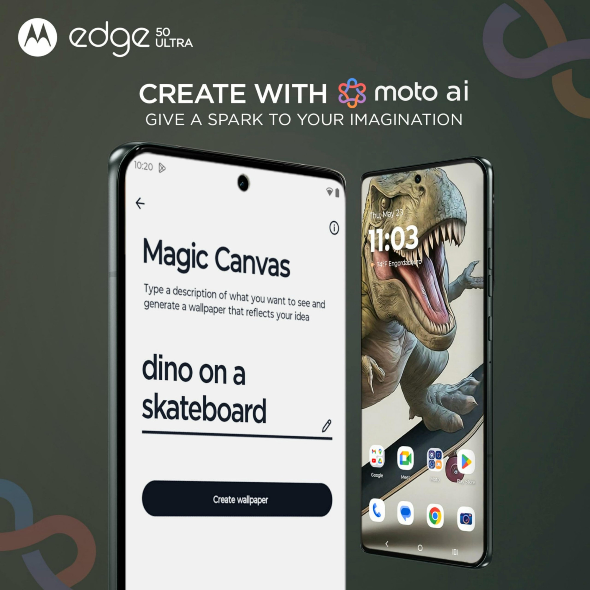 Motorola Edge 50 Ultra 5G 12GB RAM 512GB ROM Forest Grey