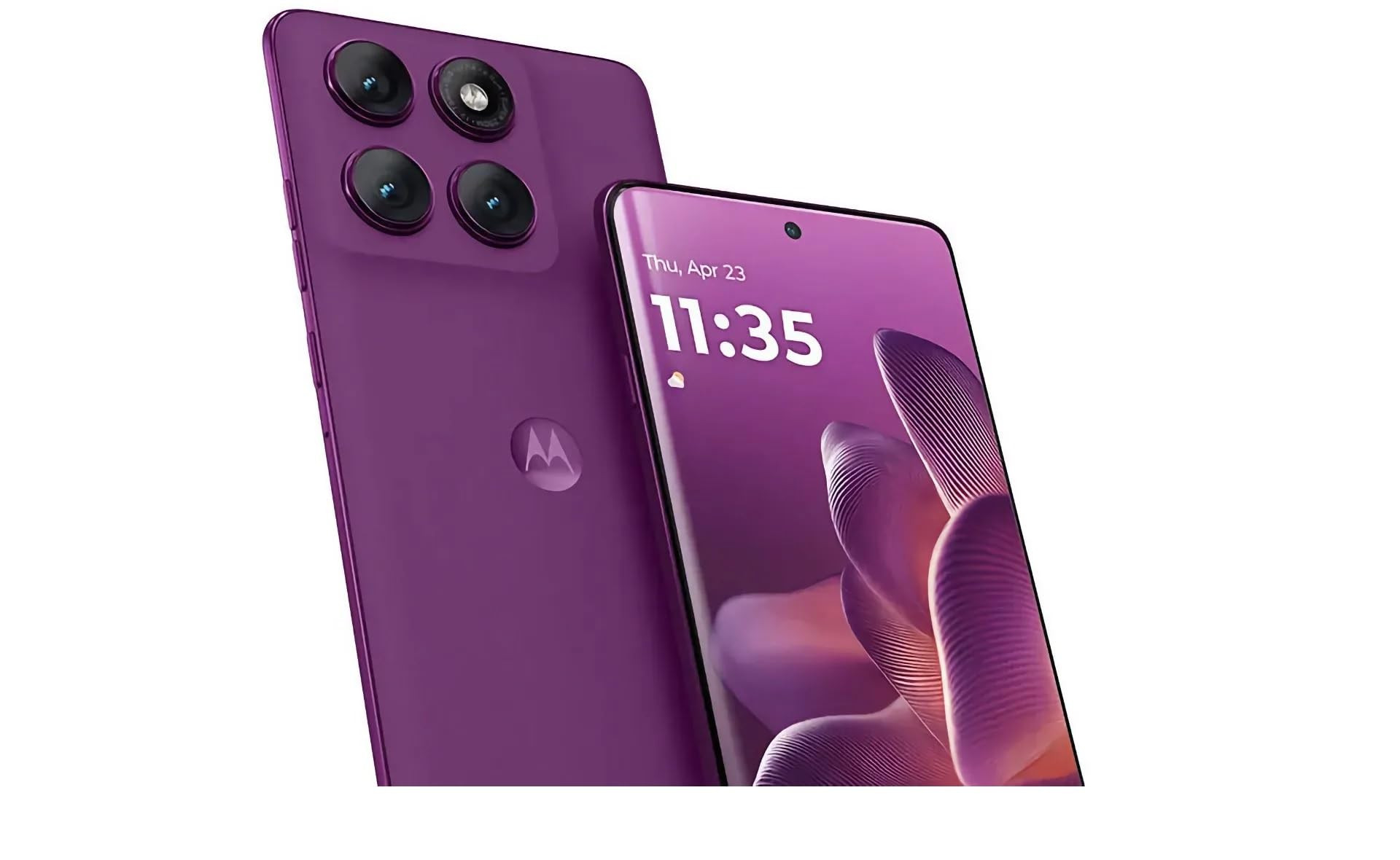 Motorola Edge 60 Pro 5G Pantone Sparkling Grape 12GB RAM 256GB Storage Purple
