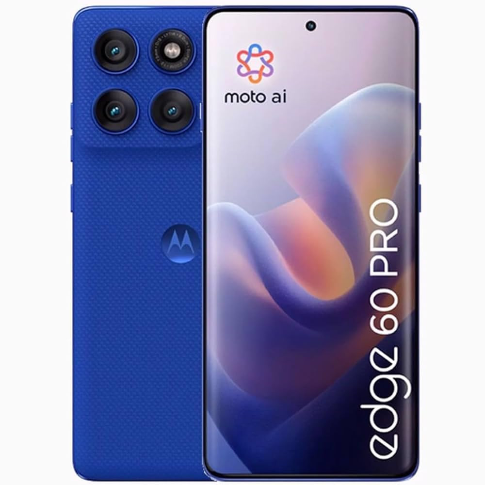 Image of Motorola Edge 60 Pro (PANTONE Dazzling Blue 12GB RAM 256GB Storage)