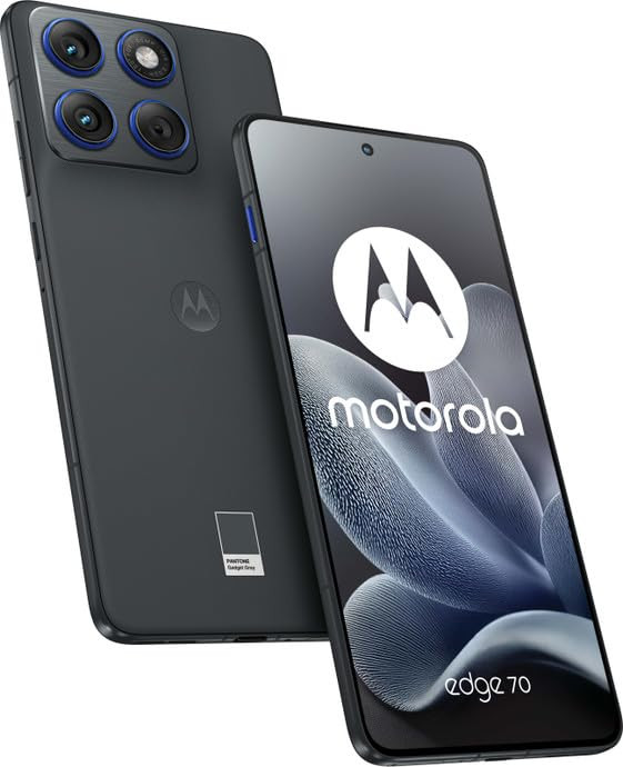 Motorola Edge 70 PANTONE Gadget Grey 8GB RAM 256GB Storage