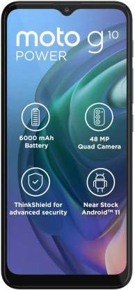 MOTOROLA G10 Power 64 GB 4 GB RAM Breeze Blue