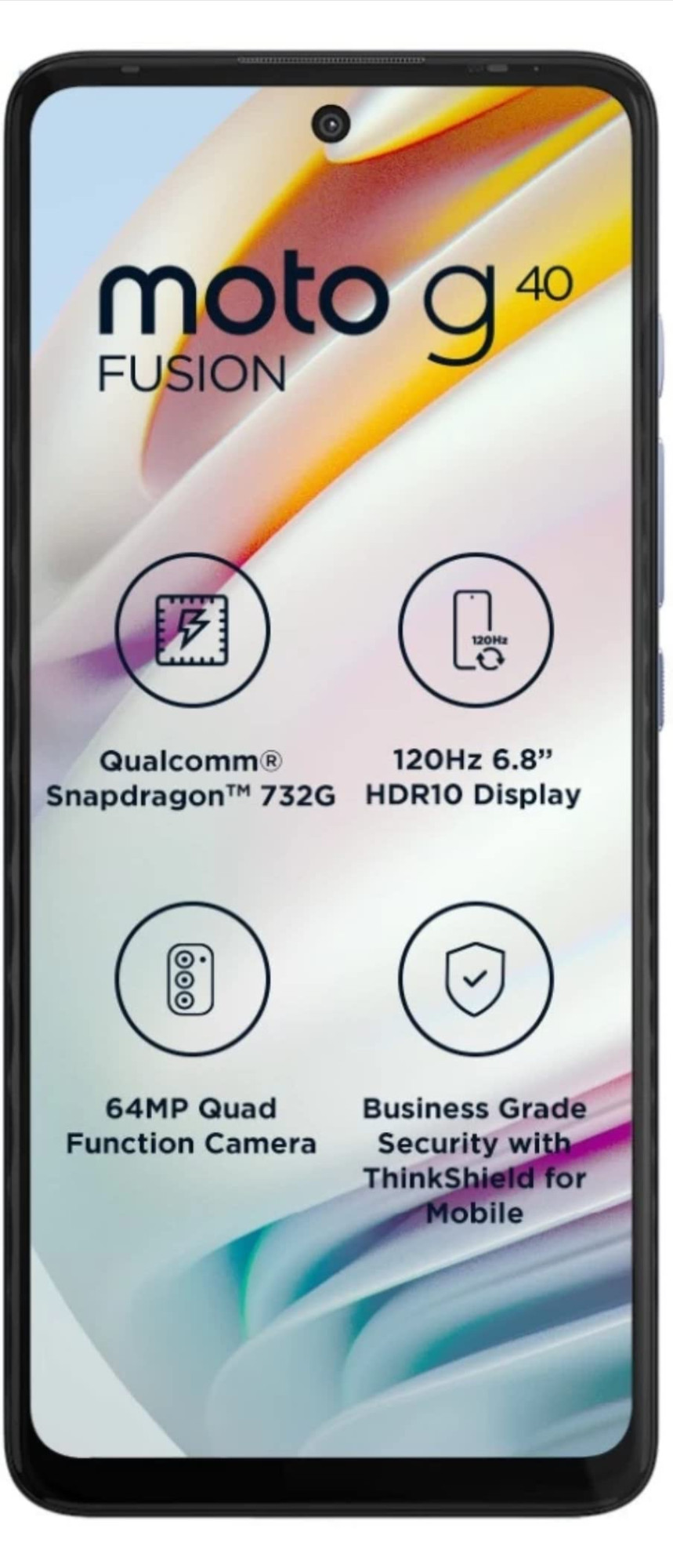 Motorola G40 4G Dynamic Gray 6GB RAM 128GB Storage 678 inch Full HD IPS LCD Display Qualcomm Snapdragon 732G Octa Core 23 GHz Processor 64MP 8MP 2MP REAR Camera 16MP Front Camera