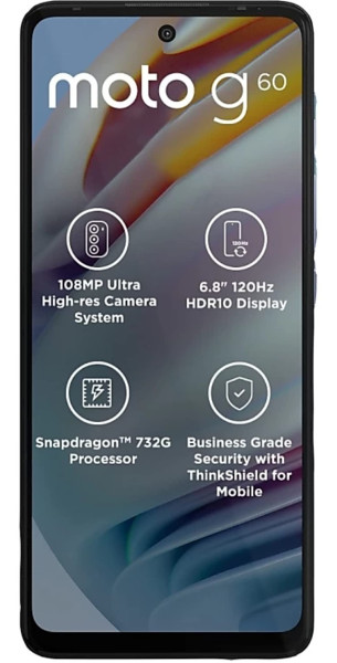 Image of MOTOROLA G60 (Dynamic Gray, 6GB RAM, 128GB Storage)