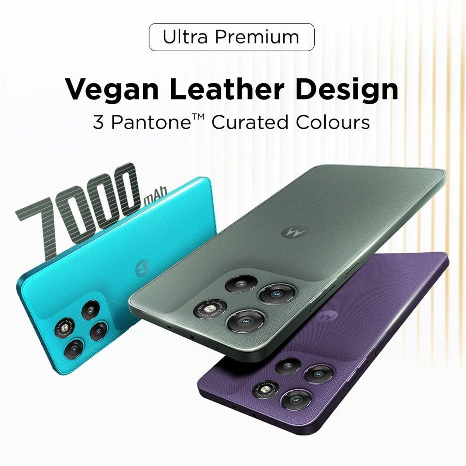 Motorola G67 Power 5G Pantone Parachute Purple 8GB RAM 128GB Storage 67 FHD 120Hz LCD Display Snapdragon 7s Gen2 Processor 50MP 8MP UW Camera 7000mAh Battery with 30W Charger IP64