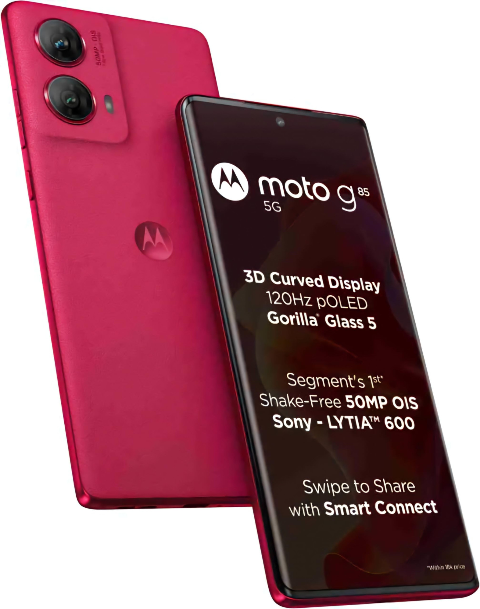 Motorola G85 5G Viva Magenta 8GB RAM 128GB Storage