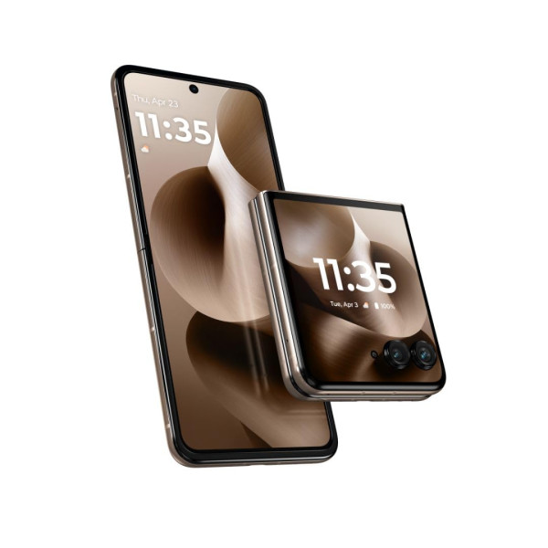 Image of Motorola razr 60 Ultra (Pantone Mountain Trail, 16 GB RAM, 512 GB Storage) | Moto AI | Snapdragon® 8 Elite Mobile Platform | 6.9" AMOLED 165Hz Display | 50 MP + 50 MP + 50MP Triple Camera