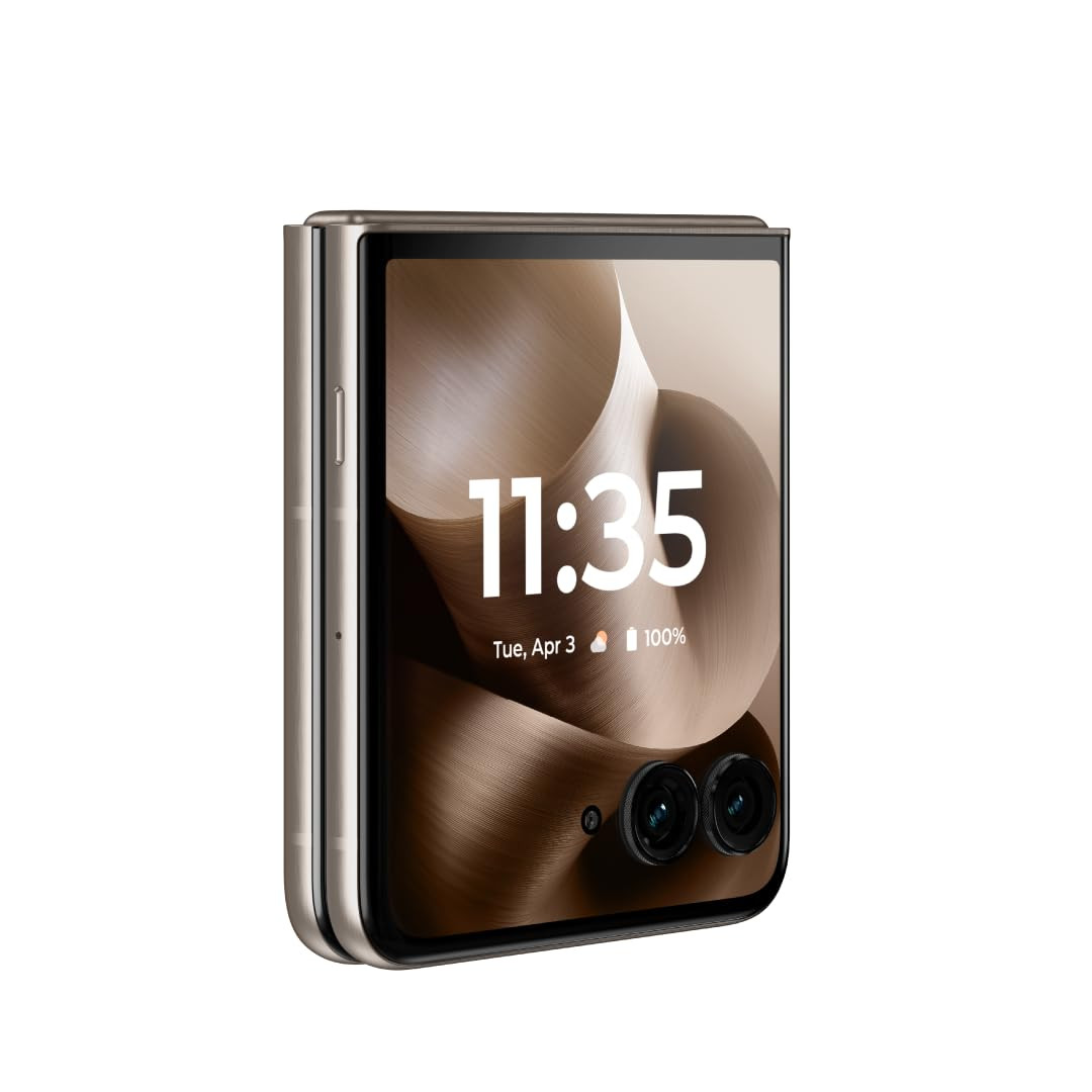 Motorola razr 60 Ultra Pantone Mountain Trail 16 GB RAM 512 GB Storage Moto AI Snapdragon 8 Elite Mobile Platform 69 AMOLED 165Hz Display 50 MP 50 MP 50MP Triple Camera