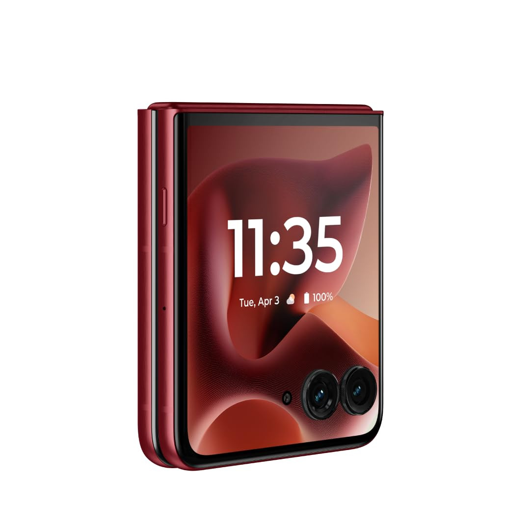 Motorola razr 60 Ultra Pantone Rio Red 16 GB RAM 512 GB Storage Snapdragon 8 Elite Mobile Platform 69 AMOLED Upto 165Hz Display 50 MP 50 MP 50MP Triple Camera