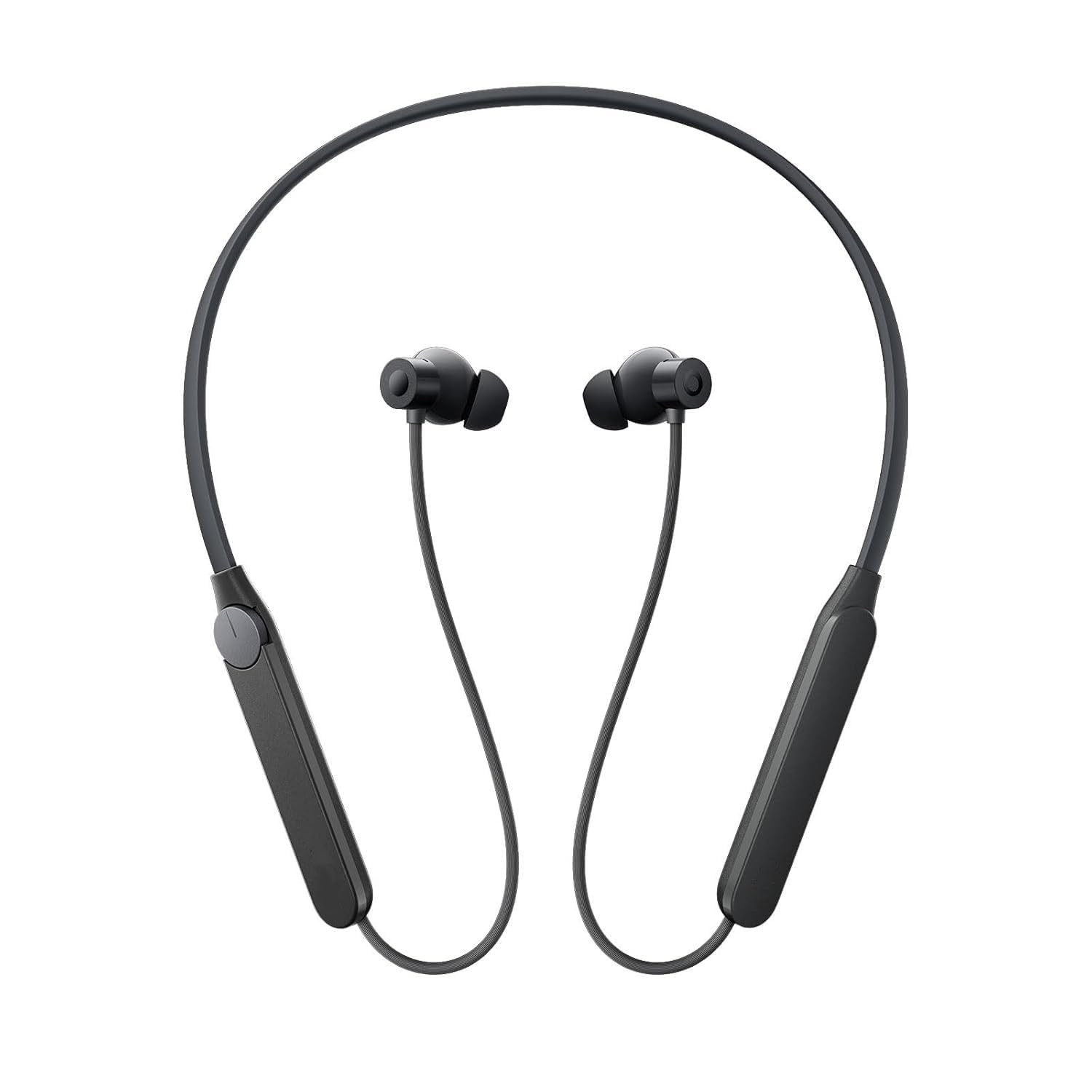 Neckband Pro Max Bluetooth in-Ear Headphones Compatible with CMF by Nothing 50Db Hybrid Active Noise CancellingEarbuds with 5 Hd MicsIp55 Bt53 37Hrs Long Play TimeDual DevicConnection Gray