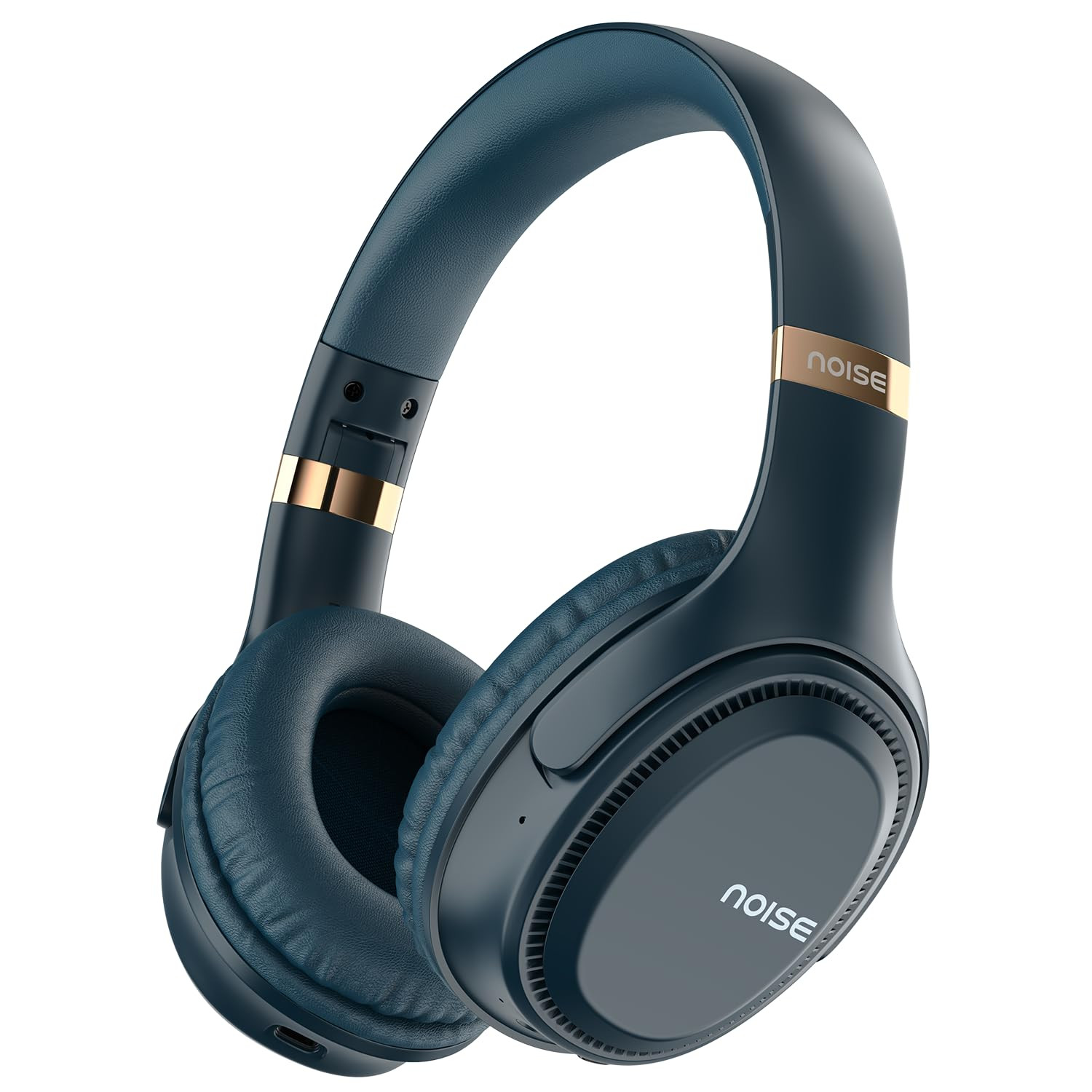 Noise Airwave Max 3 Bluetooth On-Ear Headphones with 70H Playtime 40mm Driver Low Latencyup to 45msDual Pairing BT v53 Midnight Blue