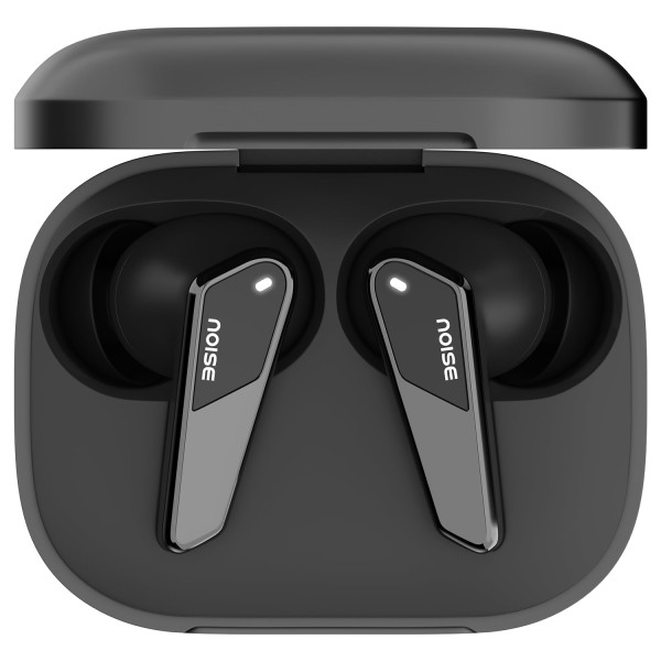 Image of Noise Buds N1 Pro in Ear Truly Wireless Earbuds with Metallic Finish, ANC(Upto 30Db), 60H of Playtime, Dual Pairing, Instacharge(10 Min=200 Min), BT V5.3(Chrome Black)