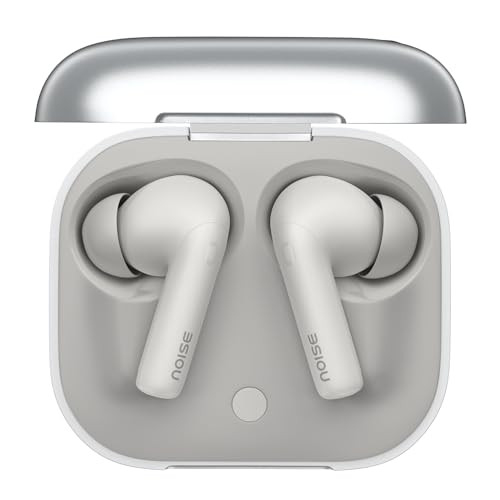 Noise Newly Launched Air Buds Pro 6 in Ear Truly Wireless Earbuds with Hybrid ANC up to 49dB LHDC with 124mm Titanium Driver 50H of Playtime Google Fast Pair BT v53Nimbus Grey