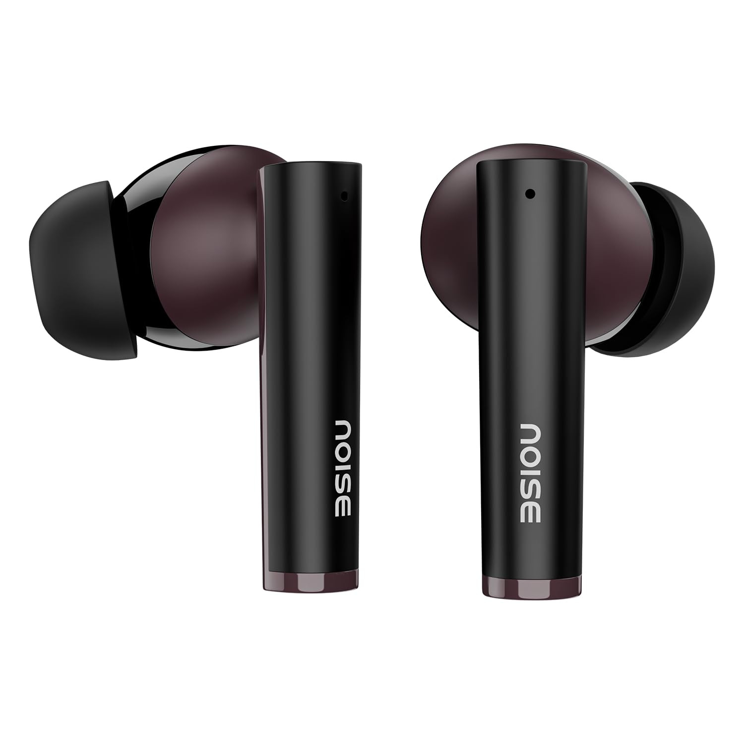 Noise Newly Launched Buds VS501 in-Ear Truly Wireless Earbuds with 50H of Playtime Quad mic ENC 10mm Driver Dual Device Pairing Dual Color Tones BT v53 Plum Wine