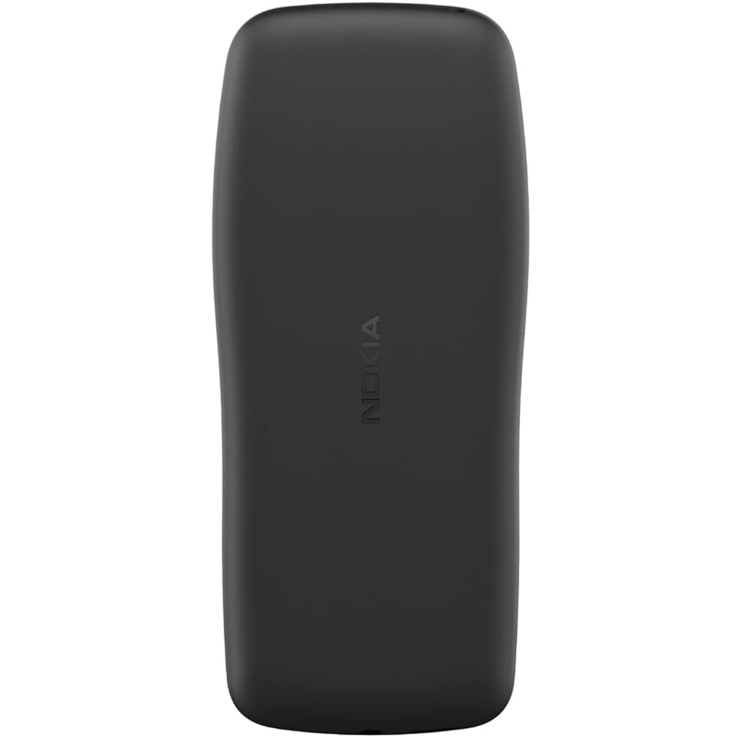 Nokia 105 Classic Dual SIM Keypad Phone with Built-in UPI Payments Long-Lasting Battery Wireless FM Radio Charger in-Box Charcoal