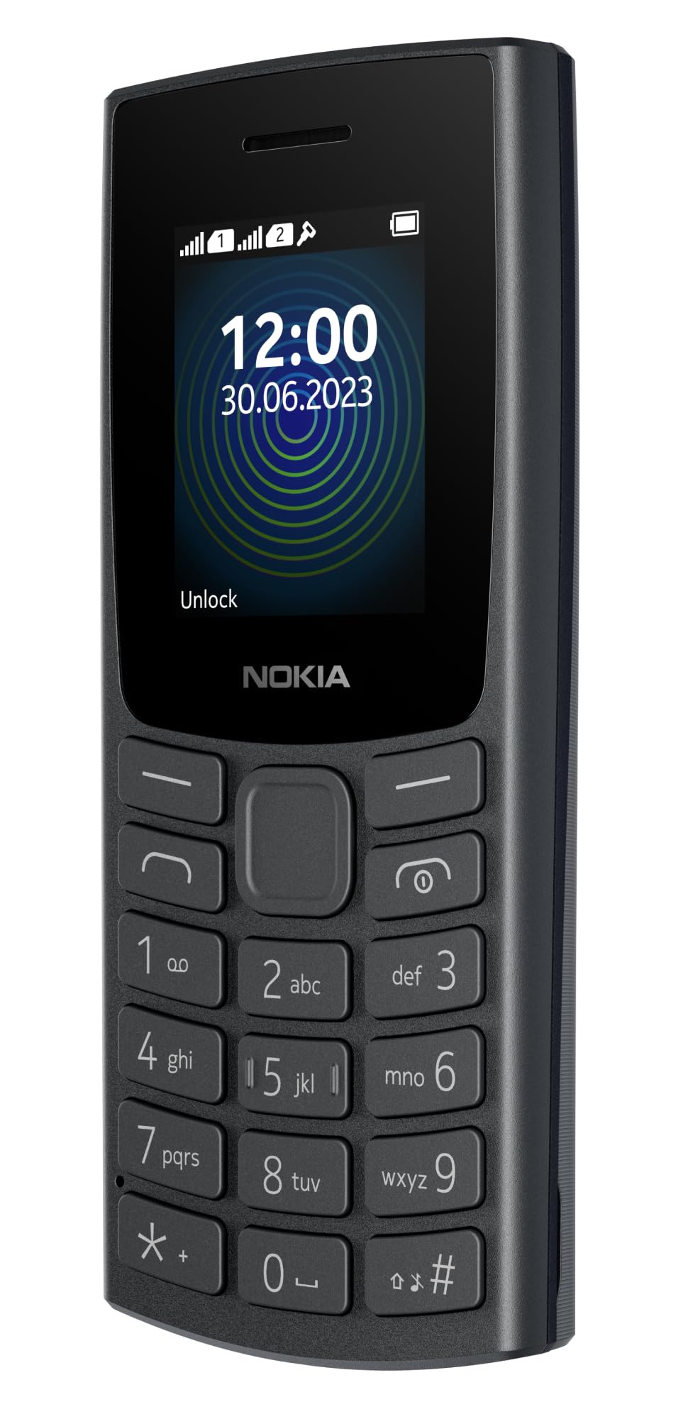 Nokia 110 with Built-in UPI App and Scan  Pay Feature MP3 Player Rear Camera Long-Lasting Battery and Voice Recorder  Charcoal