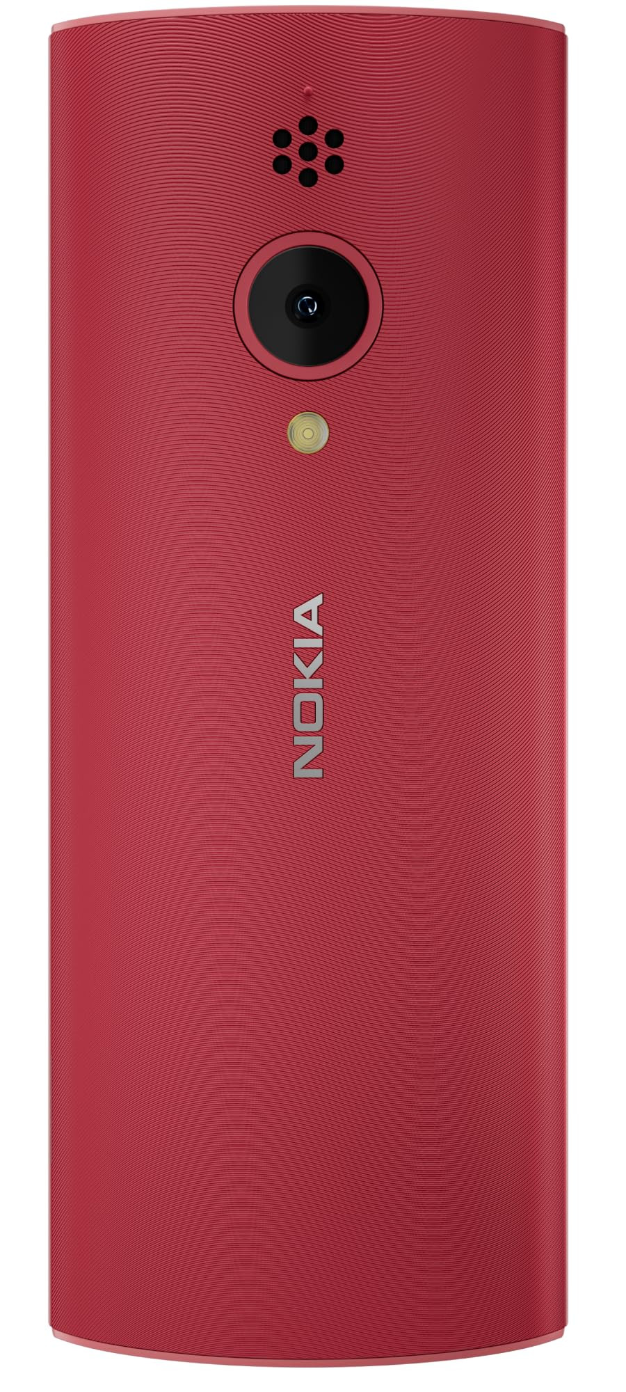 Nokia 150 Dual SIM Premium Keypad Phone  Rear Camera Long Lasting Battery Life Wireless FM Radio  MP3 Player and All-New Modern Premium Design  Red