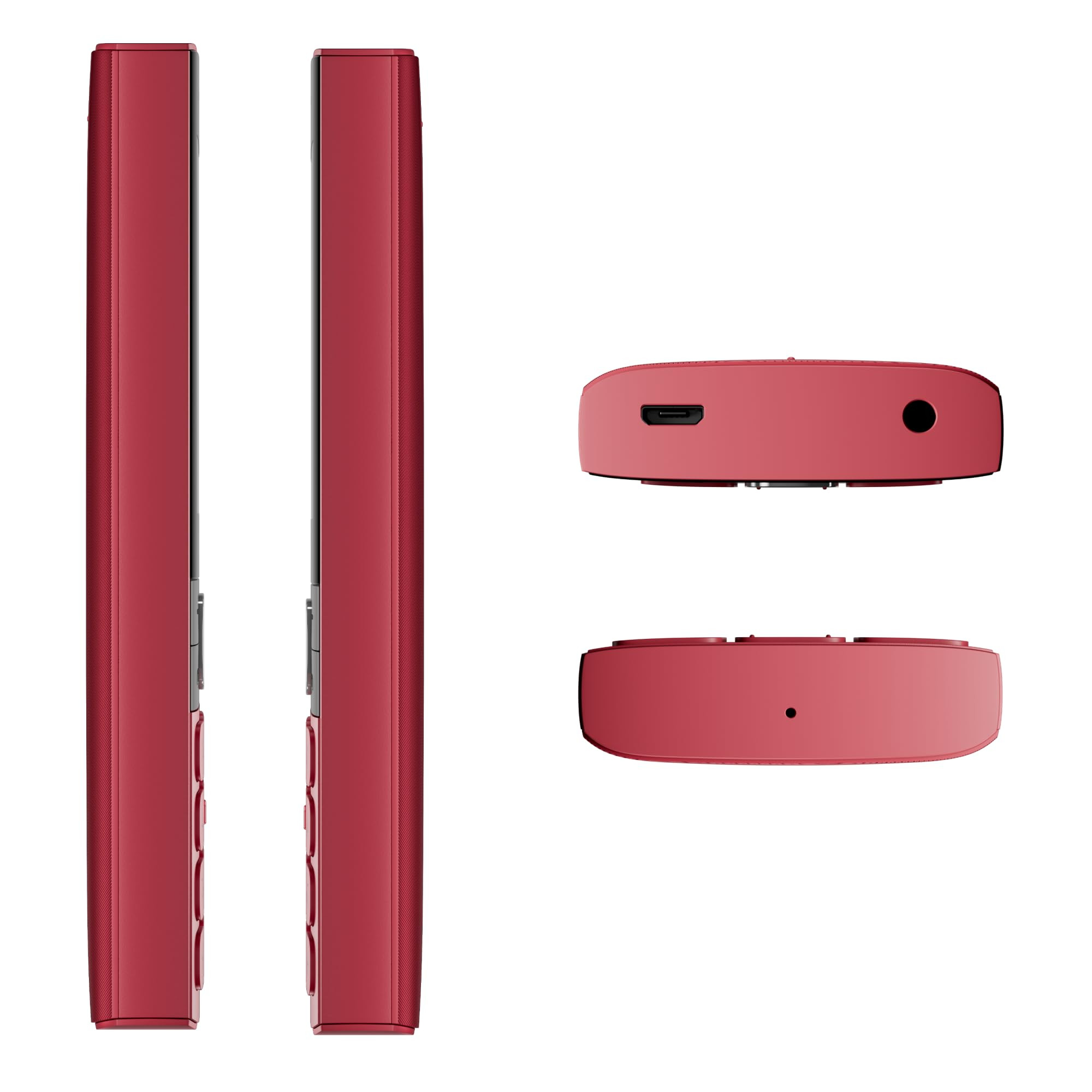 Nokia 150 Dual SIM Premium Keypad Phone Rear Camera Long Lasting Battery Life Wireless FM Radio MP3 Player and All-New Modern Premium Design Red