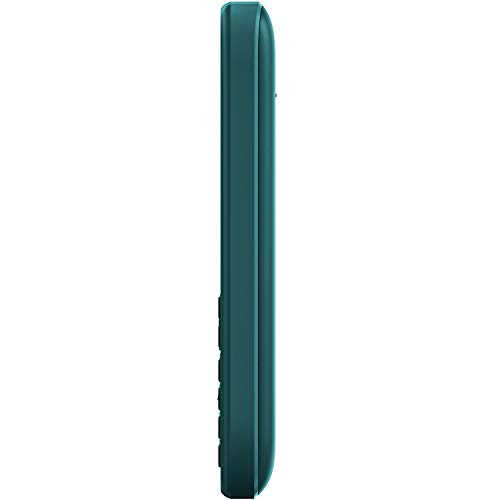 Nokia 215 4G Dual SIM 4G Phone with Long Battery Life Multiplayer Games Wireless FM Radio and Durable Ergonomic Design Cyan Green