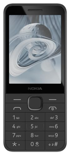 Nokia 220 4G All-New 4G Keypad Phone with Dual SIM Built-in UPI App Wireless FM Radio MP3 Player Bluetooth USB Type C Black