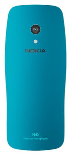 Nokia 3210 4G All-New Classic Keypad Phone with Dual SIM YouTube Scan Pay UPI Rear Camera Wireless FM Radio MP3 Player Bluetooth USB Type C Scuba Blue
