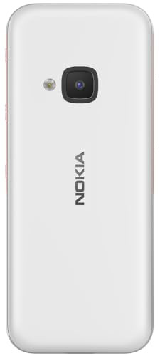 Nokia 5310 Dual SIM Keypad Phone with MP3 Player Wireless FM Radio and Rear Camera with Flash 1 Year Replacement Guarantee WhiteRed