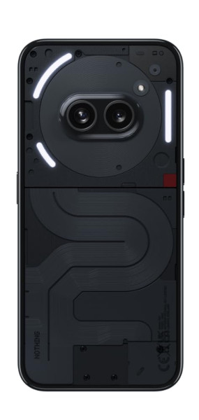Image of Nothing Phone (2a) 5G (Black, 8GB RAM, 256GB Storage) | 6.7" AMOLED Display | 50MP (OIS) + 50 MP | 32 MP Front | Mediatek Dimensity 7200 Pro Processor | Glyph Interface | 45 W Charging 100% in 59 mins