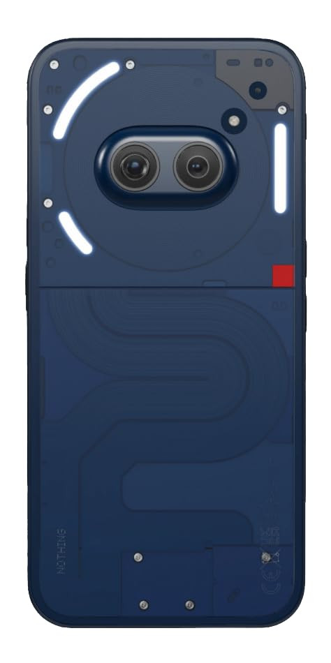 Nothing Phone 2a 5G Blue 12GB RAM 256GB Storage 67 AMOLED Display 50MP OIS 50 MP 32 MP Front Mediatek Dimensity 7200 Pro Processor Glyph Interface 45 W Charging 100 in 59 mins